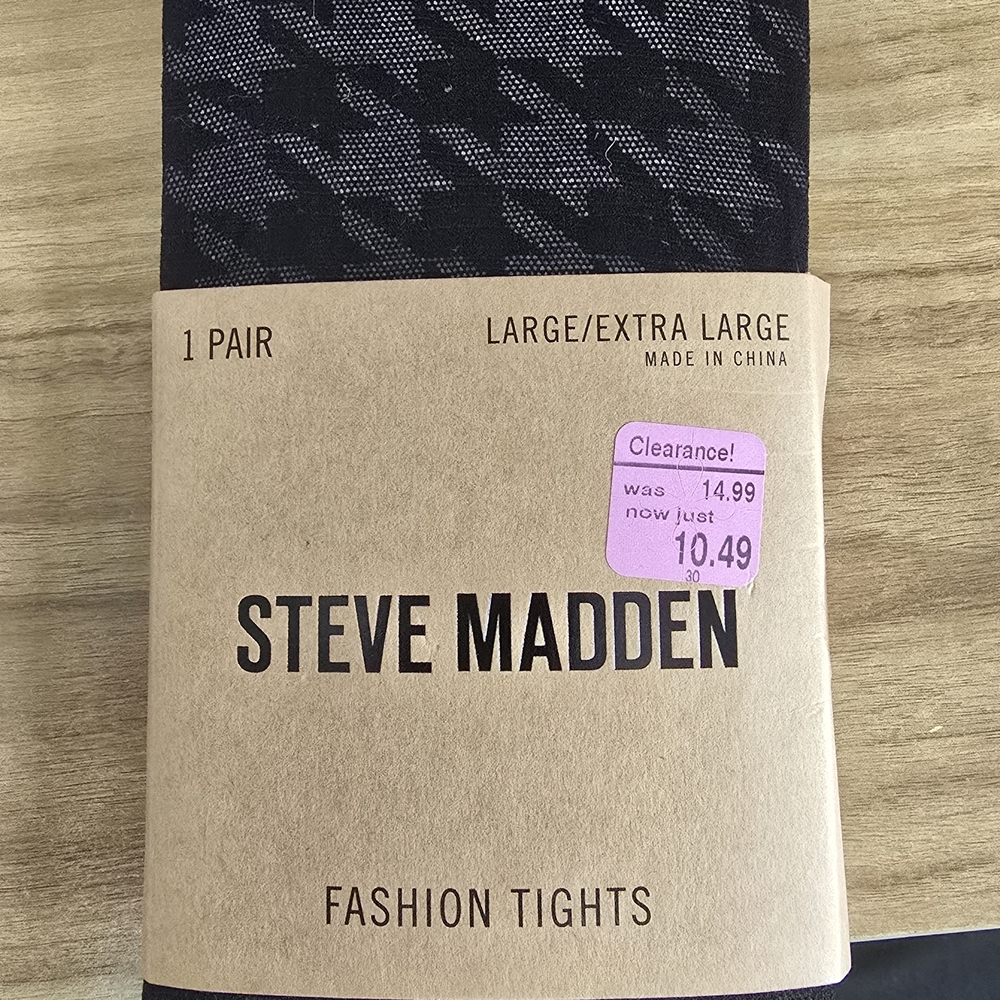 Steve Madden L/XL Fashion Tights
